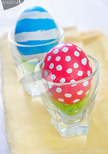 Image of easter eggs