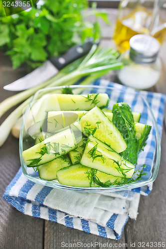 Image of cucumber salad