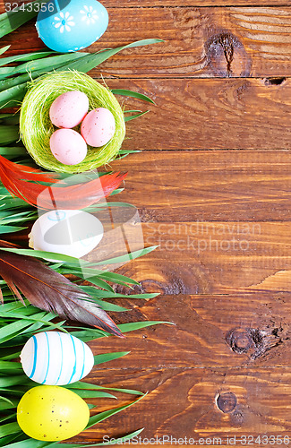 Image of easter eggs