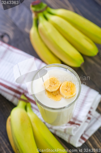 Image of banana yogurt