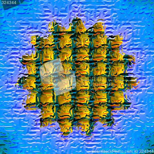 Image of Abstract 3d background