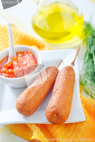 Image of corn dogs