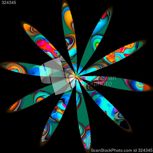 Image of Abstract 3d background