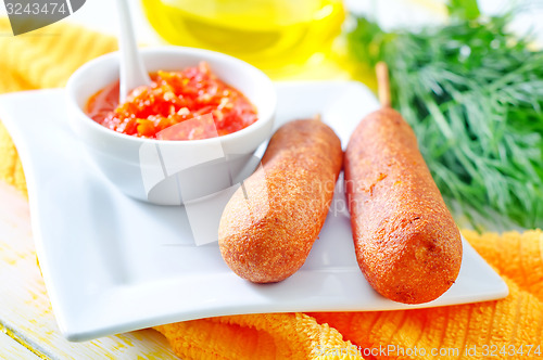 Image of corn dogs