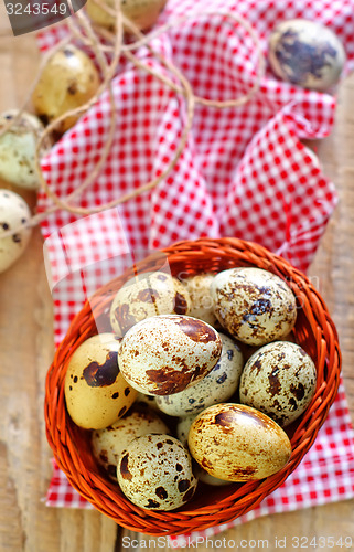 Image of quail eggs