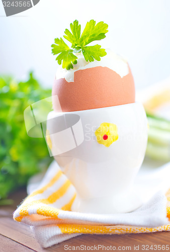 Image of boiled eggs