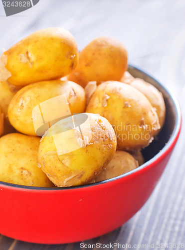 Image of raw potato