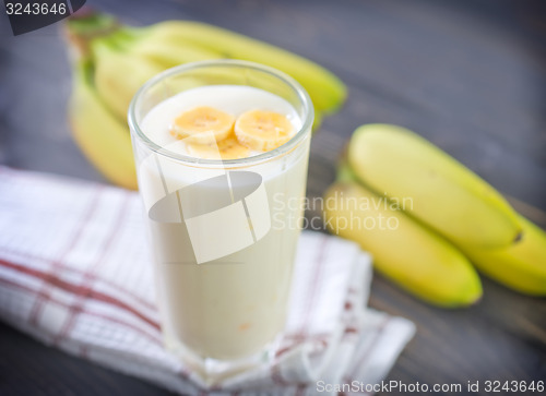 Image of banana yogurt