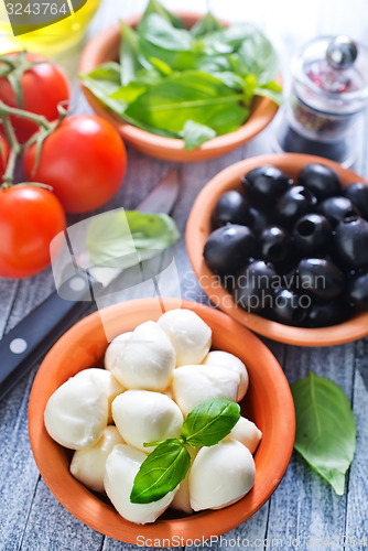 Image of ingredients for caprese