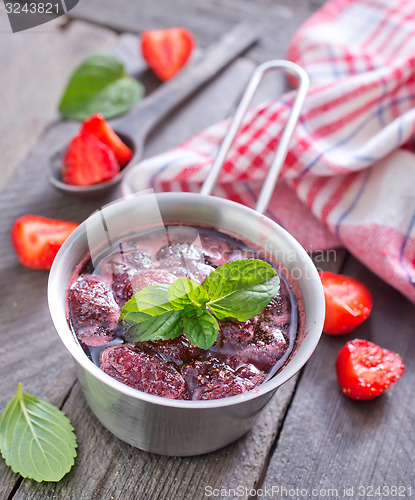 Image of strawberry jam