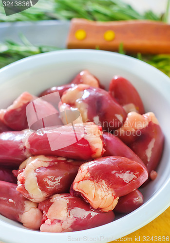 Image of chicken hearts