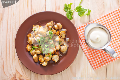 Image of fried mushrooms
