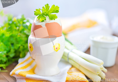 Image of boiled eggs