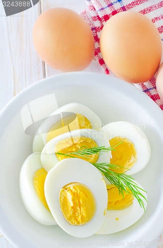Image of boiled eggs