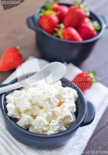 Image of cottage with strawberry