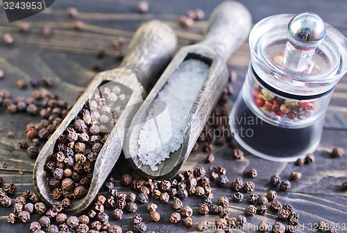 Image of pepper and salt