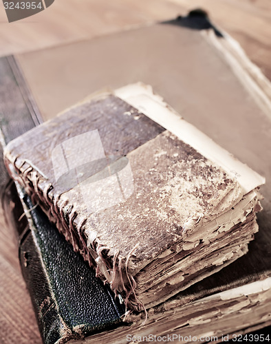 Image of old books