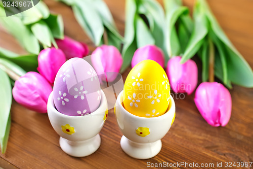 Image of easter eggs
