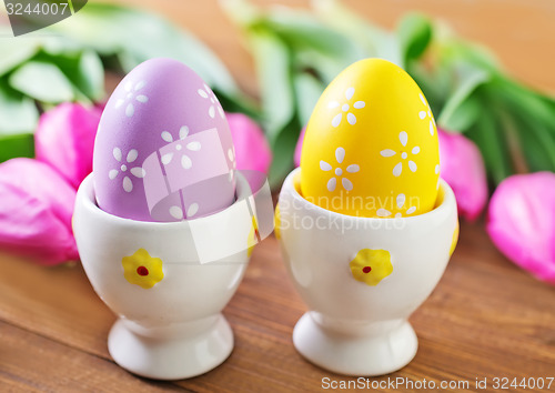 Image of easter eggs