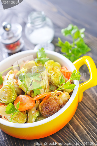 Image of baked vegetables