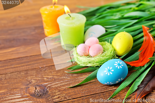 Image of easter eggs