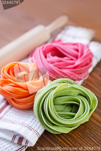 Image of color pasta