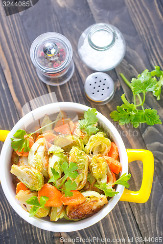 Image of baked vegetables