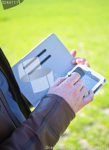 Image of digital tablet