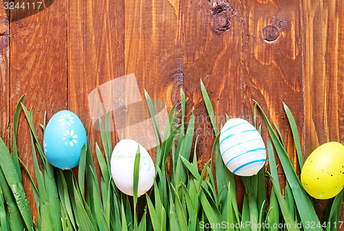 Image of easter eggs