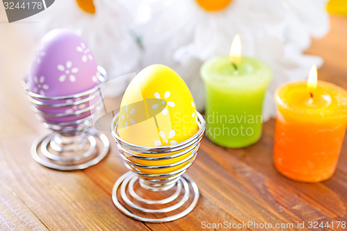 Image of easter eggs