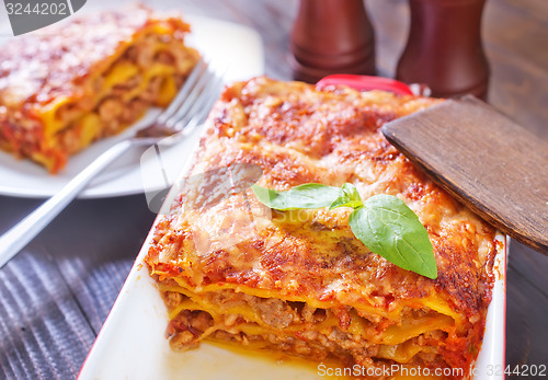 Image of lasagna