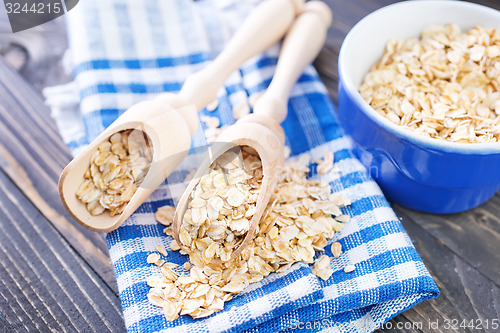 Image of oat flakes
