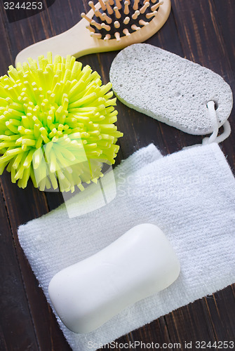 Image of objects for bath