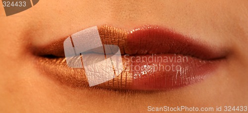 Image of bright lips