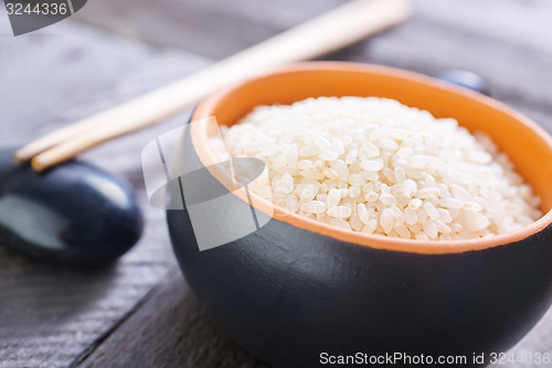 Image of raw rice