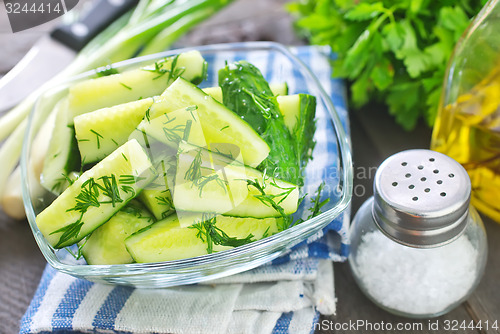 Image of cucumber salad