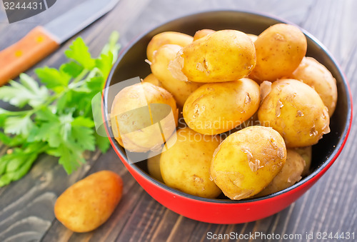 Image of raw potato
