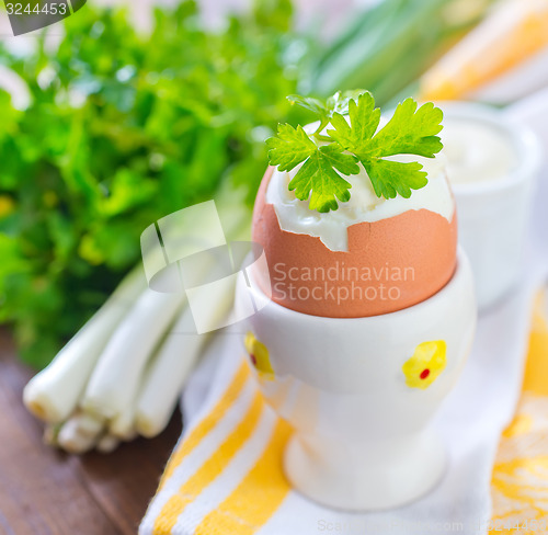 Image of boiled eggs