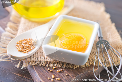 Image of ingredients for mayonnaise