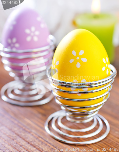 Image of easter eggs