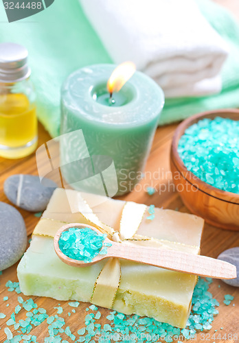 Image of soap and salt