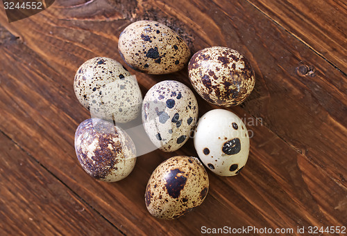 Image of quail eggs