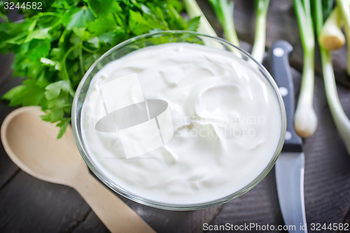 Image of sour creame