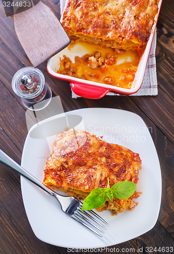 Image of lasagna