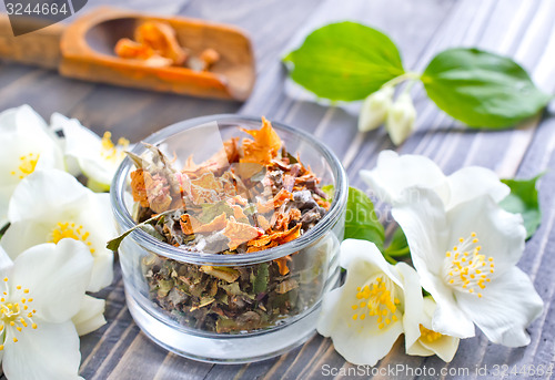 Image of dry herbal tea