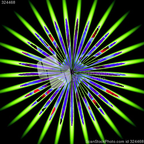 Image of Abstract 3d background