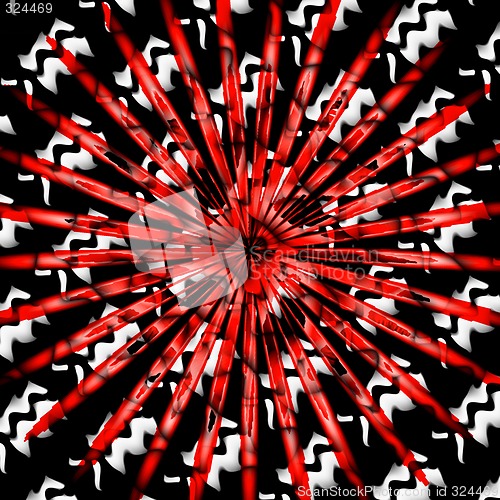 Image of Abstract 3d background