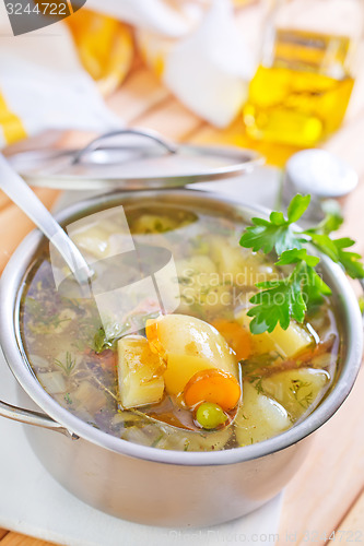 Image of fresh soup