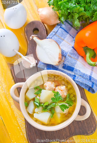 Image of fresh soup