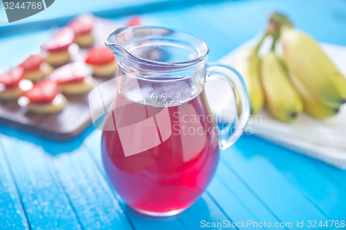 Image of strawberry drink